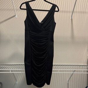 White House Black Market Perfect Elegant Black Sleeveless Dress
